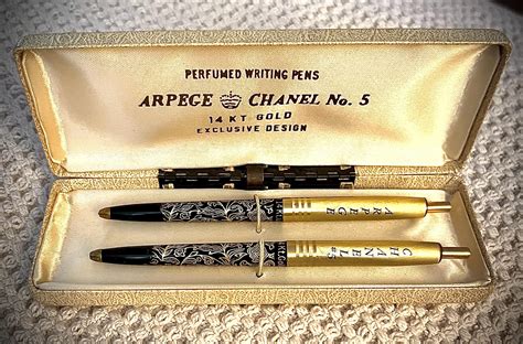 arpege chanel writing pens|arpege chanel pen set.